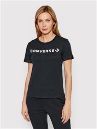 T-SHIRT ICON PLAY FLORAL 10023946-A01 ΜΑΥΡΟ STANDARD FIT CONVERSE