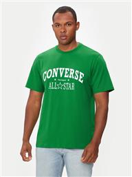 T-SHIRT M RETRO CHUCK VINTAGE TEE 10026458-A01 ΠΡΑΣΙΝΟ REGULAR FIT CONVERSE