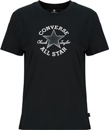 T-SHIRT ΜΕ ΚΟΝΤΑ ΜΑΝΙΚΙΑ CHUCK PATCH TEE CONVERSE