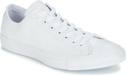 XΑΜΗΛΑ SNEAKERS ALL STAR MONOCHROME CUIR OX CONVERSE