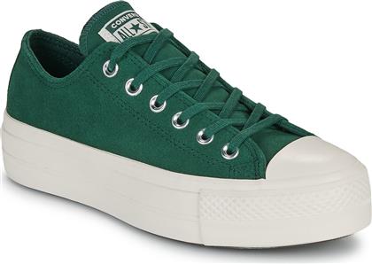 XΑΜΗΛΑ SNEAKERS CHUCK TAYLOR ALL STAR LIFT PLATFORM COLORFUL SUEDE CONVERSE