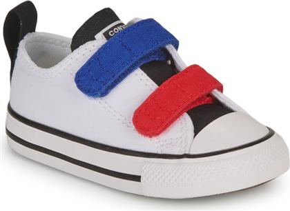 XΑΜΗΛΑ SNEAKERS INFANT CHUCK TAYLOR ALL STAR 2V EASY-ON SUMMER TWILL LO CONVERSE από το SPARTOO
