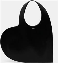 ΔΕΡΜΑΤΙΝΗ ΤΣΑΝΤΑ DOUBLE HEART TOTE ΧΡΩΜΑ: ΜΑΥΡΟ, COPBA113F6062 COPERNI