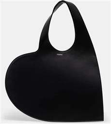 ΔΕΡΜΑΤΙΝΗ ΤΣΑΝΤΑ HEART TOTE ΧΡΩΜΑ: ΜΑΥΡΟ, COPBA14405 COPERNI