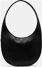 ΔΕΡΜΑΤΙΝΗ ΤΣΑΝΤΑ MEDIUM SOFT SWIPE ΧΡΩΜΑ: ΜΑΥΡΟ, COPBA109F6012 COPERNI