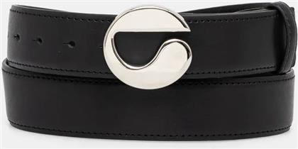 ΔΕΡΜΑΤΙΝΗ ΖΩΝΗ LOGO LEATHER ΧΡΩΜΑ: ΜΑΥΡΟ, COPBE01F6013 COPERNI από το ANSWEAR