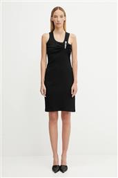 ΒΑΜΒΑΚΕΡΟ ΦΟΡΕΜΑ WASHING CLIP RIB DRESS ΧΡΩΜΑ: ΜΑΥΡΟ, COPR192F5033 COPERNI