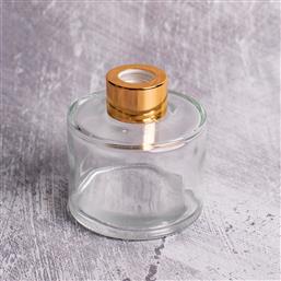 ΜΠΟΥΚΑΛΙ ΓΙΑ ΑΡΩΜΑΤΙΚΟ ΧΩΡΟΥ 100ML LA CASA DE LOS AROMAS 85043A ΧΡΥΣΟ CORONA DI FIORI