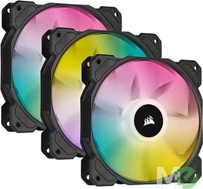 ΑΝΕΜΙΣΤΗΡΕΣ CASE PWM ICUE SP120 RGB ELITE PERFORMANCE TRIPLE PACK BLACK CORSAIR