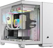 CASE 2500X ICUE LINK RGB DUAL CHAMBER TEMPERED GLASS MIDI-TOWER WHITE CORSAIR