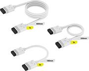 CL-9011126-WW ICUE LINK CABLE KIT 1X600MM 2X200MM 2X100MM STRAIGHT/STRAIGHT WHITE CORSAIR