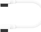 CL-9011134-WW ICUE LINK CABLE 2X135MM STRAIGHT/ANGLED SLIM WHITE CORSAIR