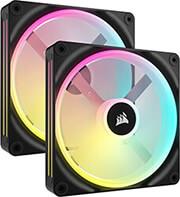 CO-9051004-WW QX140 ICUE LINK RGB FANS STARTER KIT 2 X 140MM BLACK WITH ICUE LINK SYSTEM HU CORSAIR
