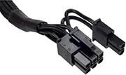 CP-8920143 TYPE 4 SLEEVED BLACK PCIE POWER CABLE FOR TYPE 4 PSU CORSAIR