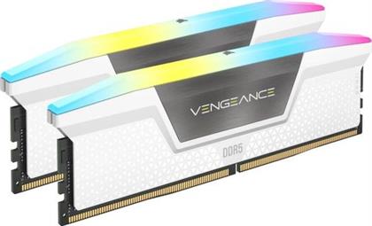 DDR5 2 X 16 GB 6000 CL40 VEN RGB WHITE ΜΝΗΜΗ RAM CORSAIR