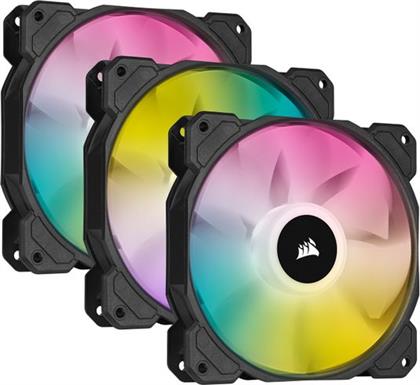 ICUE SP120 RGB ELITE PERFORMANCE 120MM PWM FAN— TRIPLE PACK WITH LIGHTING NODE CORE BACK ΑΝΕΜΙΣΤΗΡΑΣ ΥΠΟΛΟΓΙΣΤΗ CORSAIR