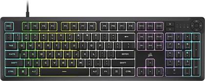 K55 CORE RGB GAMING ΕΝΣΥΡΜΑΤΟ ΠΛΗΚΤΡΟΛΟΓΙΟ ΜΑΥΡΟ (US) CORSAIR