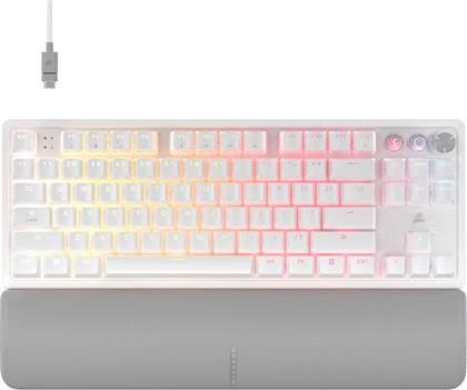 K70 PRO TKL ΜΗΧΑΝΙΚΟ ΕΝΣΥΡΜΑΤΟ ΠΛΗΚΤΡΟΛΟΓΙΟ ΜΕ RGB ΦΩΤΙΣΜΟ - ΛΕΥΚΟ (NA) CORSAIR