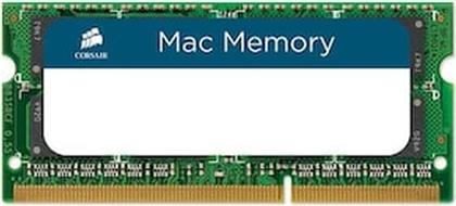 ΜΝΗΜΗ RAM MAC MEMORY CMSA4GX3M1A1333C9 DDR3 4GB 1333MHZ SODIMM ΓΙΑ LAPTOP CORSAIR από το PUBLIC
