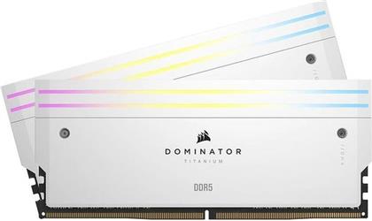 DOMINATOR TITANIUM RGB CMP64GX5M2B6400C32W DDR5 6400MHZ (2X32GB) CORSAIR