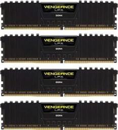 ΜΝΗΜΗ RAM VENGEANCE LPX CMK16GX4M2D3600C18 DDR4 16GB (2X8GB) 3600MHZ DIMM ΓΙΑ DESKTOP CORSAIR