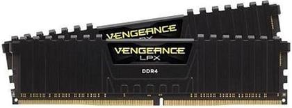 ΜΝΗΜΗ RAM VENGEANCE LPX CMK32GX4M2A2666C16 DDR4 32GB (2X16GB) 2666MHZ DIMM ΓΙΑ DESKTOP CORSAIR