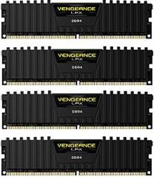 ΜΝΗΜΗ RAM VENGEANCE LPX CMK32GX4M4B3200C16 DDR4 32GB (4X8GB) 3200MHZ DIMM ΓΙΑ DESKTOP CORSAIR από το PUBLIC