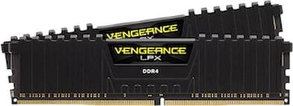 ΜΝΗΜΗ RAM VENGEANCE LPX CMK64GX4M2E3200C16 DDR4 64GB (2X32GB) 3200MHZ ΓΙΑ DESKTOP CORSAIR