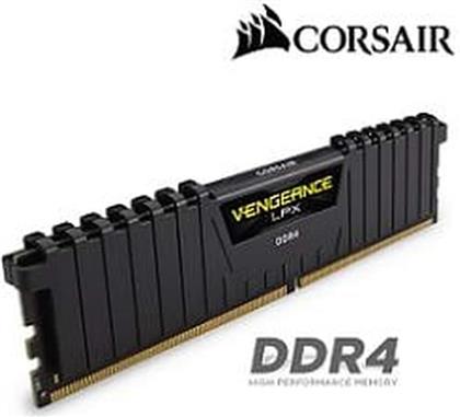 ΜΝΗΜΗ RAM VENGEANCE LPX CMK8GX4M1A2400C14 DDR4 8GB 2400MHZ DIMM ΓΙΑ DESKTOP CORSAIR από το PUBLIC