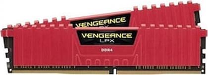 ΜΝΗΜΗ RAM VENGEANCE LPX RED CMK32GX4M2A2666C16R DDR4 32GB (2X16GB) 2666MHZ DIMM ΓΙΑ DESKTOP CORSAIR από το PUBLIC