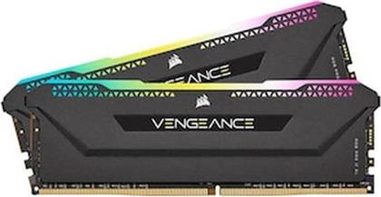ΜΝΗΜΗ RAM VENGEANCE RGB PRO SL CMH32GX4M2E3200C16 DDR4 32GB (2X16GB) 3200MHZ ΓΙΑ DESKTOP CORSAIR