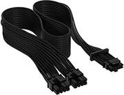 PREMIUM INDIVIDUALLY SLEEVED 12+4PIN PCIE GEN 5 TYPE-4 600W 12VHPWR POWER CABLE BLACK CORSAIR