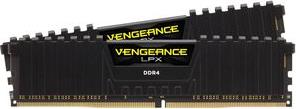 RAM CMK16GX4M2D3000C16 VENGEANCE LPX BLACK 16GB (2X8GB) DDR4 3000MHZ C16 DUAL KIT CORSAIR από το PLUS4U
