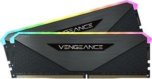 RAM CMN32GX4M2Z3600C16 VENGEANCE RGB RT BLACK 32GB (2X16GB) DDR4 3600MHZ DUAL KIT CORSAIR