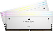 RAM CMP64GX5M2B6400C32W DOMINATOR TITANIUM RGB WHITE 64GB (2X32GB) DDR5 6400 CL32 INTEL XMP CORSAIR