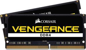 RAM CMSX16GX4M2A2666C18 VENGEANCE BLACK 16GB (2X8GB) SO-DIMM DDR4 2666MHZ DUAL KIT CORSAIR