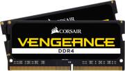 RAM CMSX32GX4M2A2666C18 VENGEANCE BLACK 32GB (2X16GB) SO-DIMM DDR4 2666MHZ DUAL KIT CORSAIR