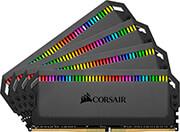 RAM CMT128GX4M4D3600C18 DOMINATOR PLATINUM RGB BLACK 128GB (4X32GB) DDR4 3600MHZ QUAD KIT CORSAIR από το e-SHOP