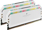 RAM CMT64GX5M2B5200C40W DOMINATOR PLATINUM RGB WHITE 64GB (2X32GB) DDR5 5200MHZ CL40 INTEL CORSAIR