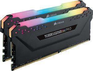 RAM CMW16GX4M2C3600C18 VENGEANCE RGB PRO BLACK 16GB (2X8GB) DDR4 3600MHZ DUAL KIT CORSAIR από το PLUS4U