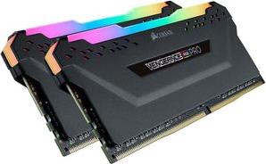 RAM CMW16GX4M2D3600C18 VENGEANCE RGB PRO BLACK 16GB (2X8GB) DDR4 3600MHZ DUAL KIT CORSAIR