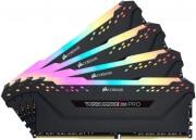 RAM CMW32GX4M4C3200C16 VENGEANCE RGB PRO BLACK 32GB (4X8GB) DDR4 3200MHZ QUAD KIT CORSAIR