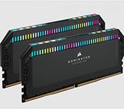 RAM DOMINATOR PLATINUM RGB BLACK 32GB (2X16GB) DDR5 5600MHZ CL36 DUAL KIT CMT32GX5M2B5600C3 CORSAIR