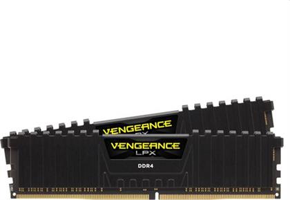 VENGEANCE LPX BLACK 16GB DDR4-2133MHZ C13 (CMK32GX4M2A2133C13) X2 ΜΝΗΜΗ RAM CORSAIR