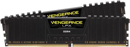 VENGEANCE LPX BLACK 16GB DDR4-2400MHZ C16 (CMK32GX4M2A2400C16) X2 ΜΝΗΜΗ RAM CORSAIR
