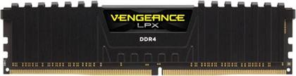 VENGEANCE LPX BLACK 32GB DDR4-2666MHZ C16 DIMM (CMK32GX4M1A2666C16) ΜΝΗΜΗ RAM CORSAIR από το ΚΩΤΣΟΒΟΛΟΣ