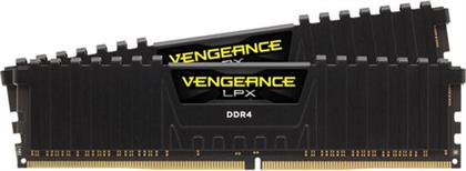 VENGEANCE LPX BLACK 32GB DDR4-3000MHZ C16 DIMM X2 ΜΝΗΜΗ RAM CORSAIR
