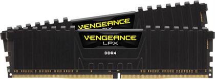 VENGEANCE LPX BLACK 8GB DDR4-3200MHZ C16 (CMK16GX4M2Z3200C16) X2 ΜΝΗΜΗ RAM CORSAIR