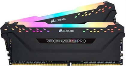 VENGEANCE PRO BLACK RGB 8GB DDR4-3200MHZ C16 (CMW16GX4M2C3200C16) X2 ΜΝΗΜΗ RAM CORSAIR από το ΚΩΤΣΟΒΟΛΟΣ