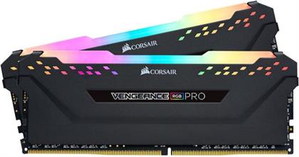 VENGEANCE RGB PRO 16GB DDR4-2666MHZ CL16 (CMW32GX4M2A2666C16) X2 ΜΝΗΜΗ RAM CORSAIR